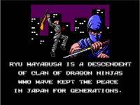 Ninja Gaiden, capture d'écran